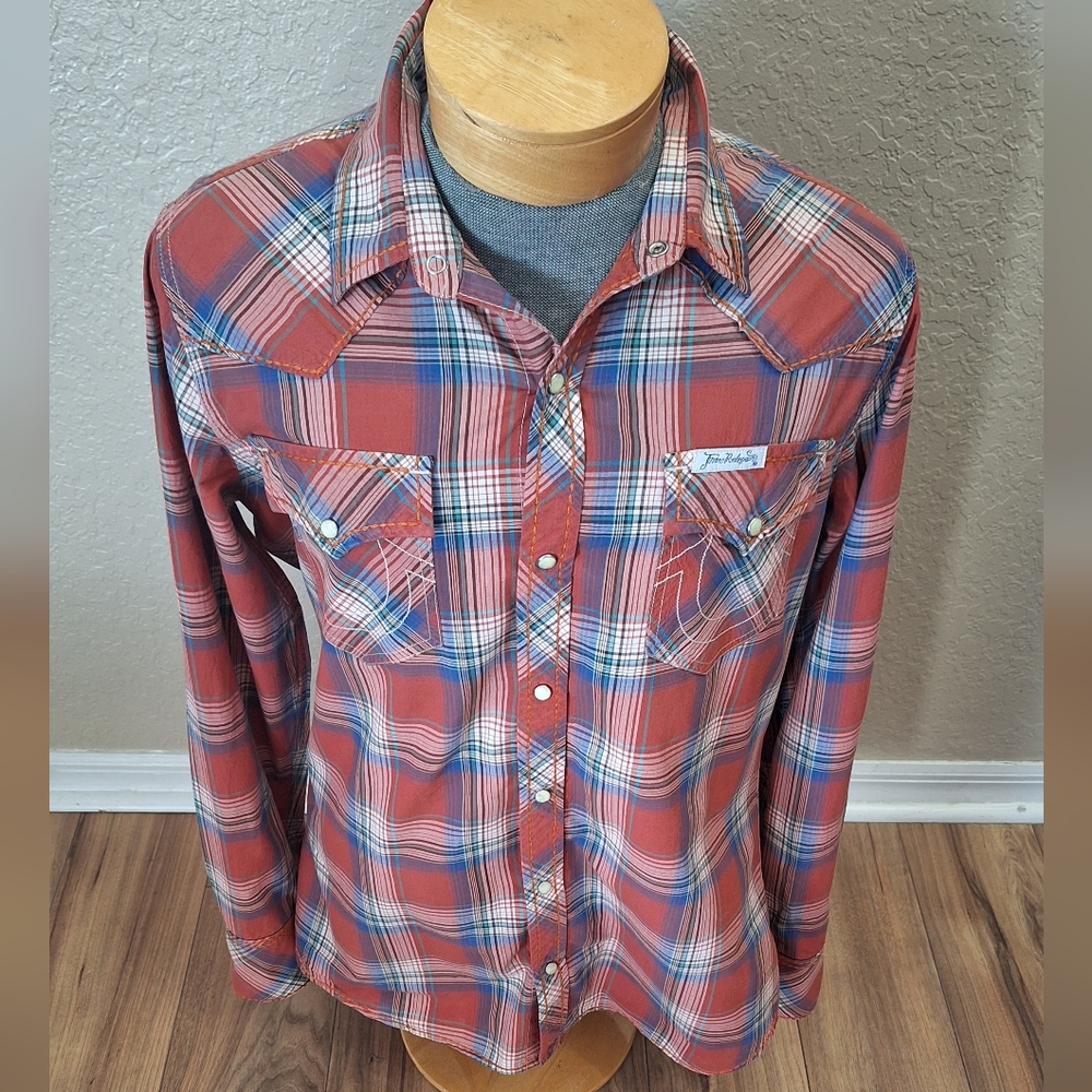 True Religion EUC snap down shirt